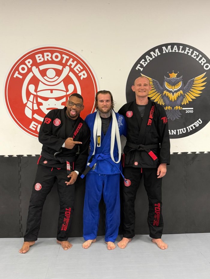 Blue belt · July 31, 2026 · Promoted by Alex Malheiro