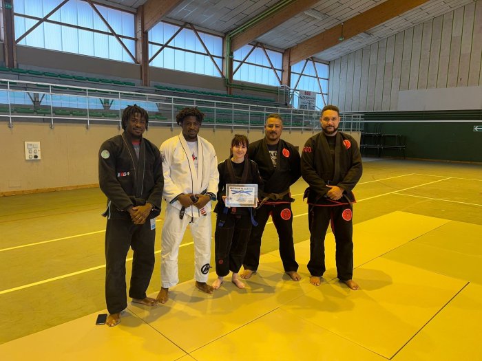 Blue belt · December 18, 2022 · Promoted by Eric Cullet