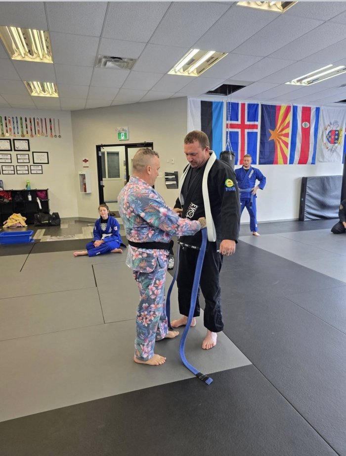 Blue belt · January 25, 2026 · Promoted by Bernie Antle