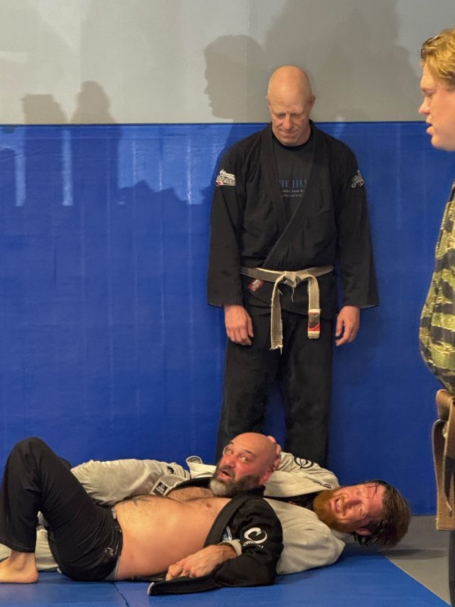When your black belt test feels more like an exorcism...