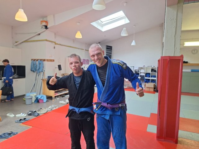Morning class at Tri Force Antwerp
