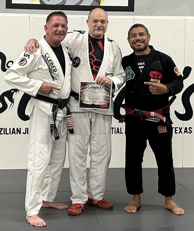 Promotion to 3rd degree in BJJ with Cleber Luciano and Sean Coooper